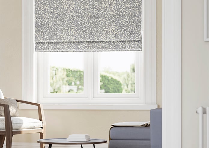 William Morris At Home Willow, Indigo - Twist&Fit Roman Blind - Image 5